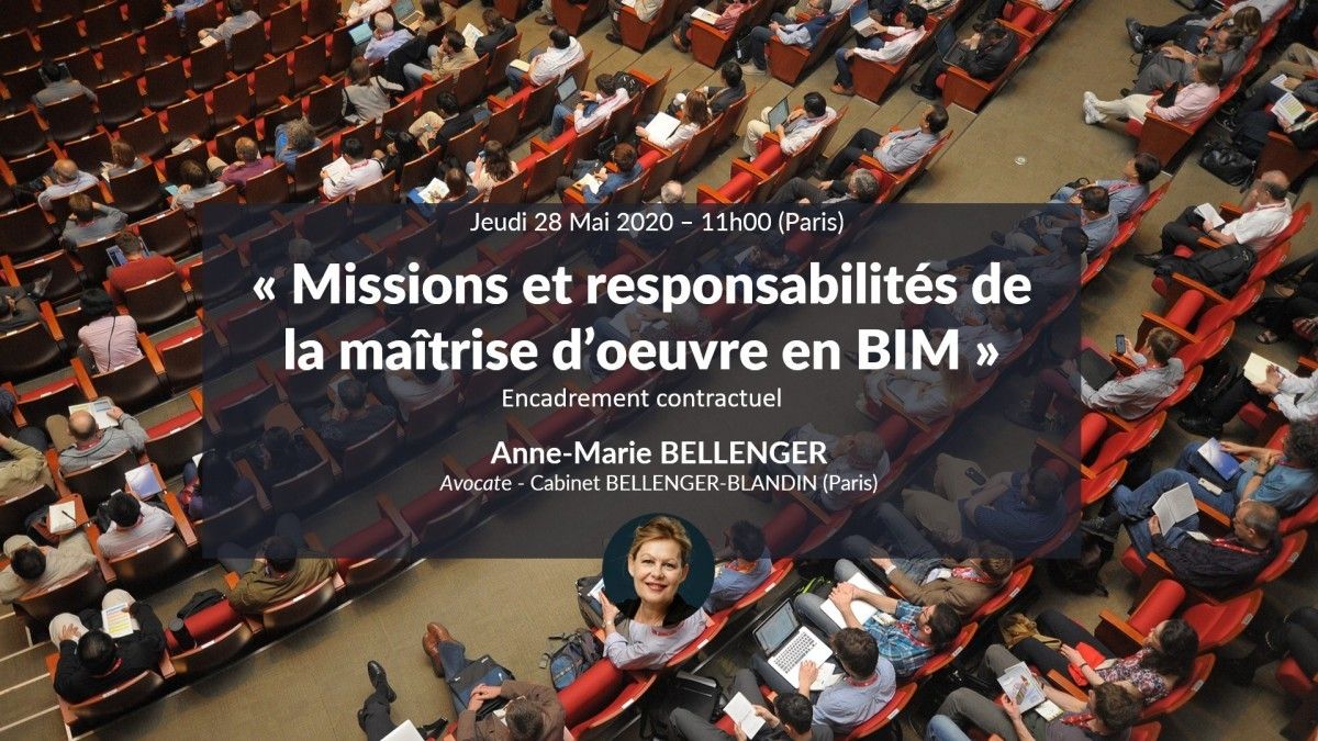 hexabim's tweet photo. Retour sur les missions et responsabilités de la maîtrise d’oeuvre en BIM avec Me Anne-Marie BELLENGER
https://t.co/su93mZhvzW https://t.co/a8AeVQtl1r