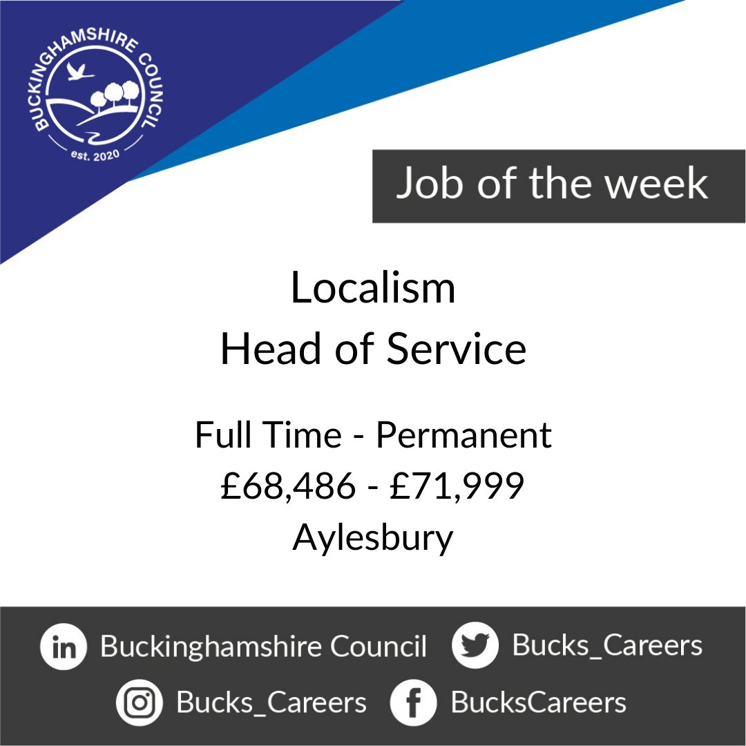 Do you have operational experience of localism services and establishing community boards? Our Localities and Strategic Partnerships Service are hiring a Localism Head of Service to join them in tackling community issues. Apply here: crowd.in/25fOU1

#jobs #community