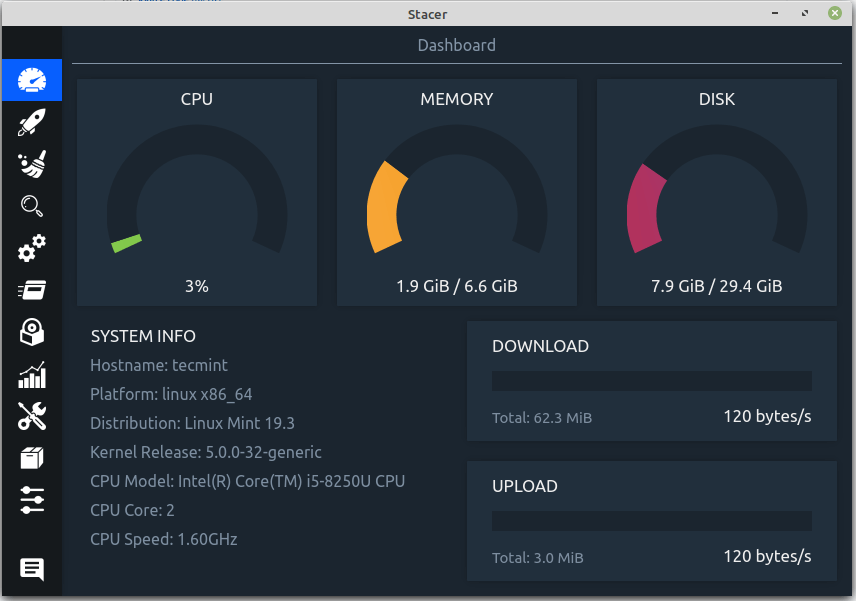 tecmint's tweet image. Stacer – #Linux System Optimizer &amp;amp; Monitoring Tool 
tecmint.com/stacer-linux-s… via @tecmint RT @linuxtoday