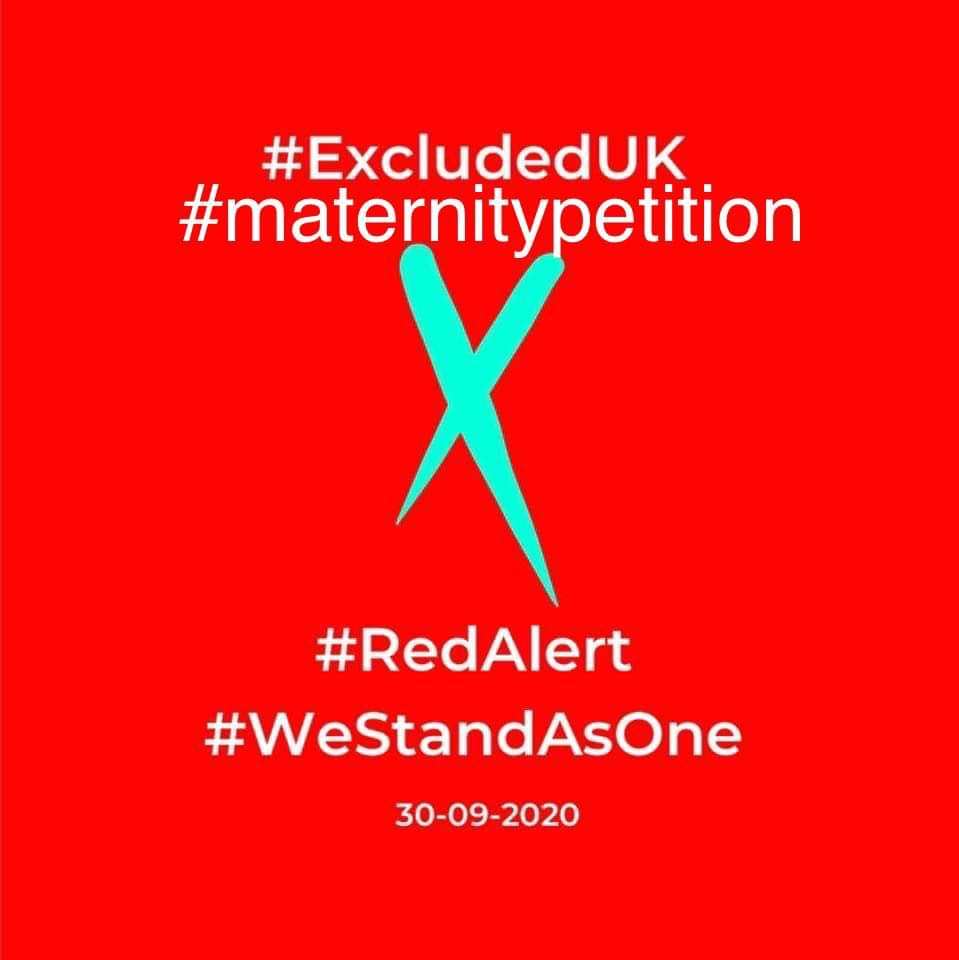 #NewProfilePic #maternitypetition #ExcludedUK #wearenotgoingaway #gapsinsupport