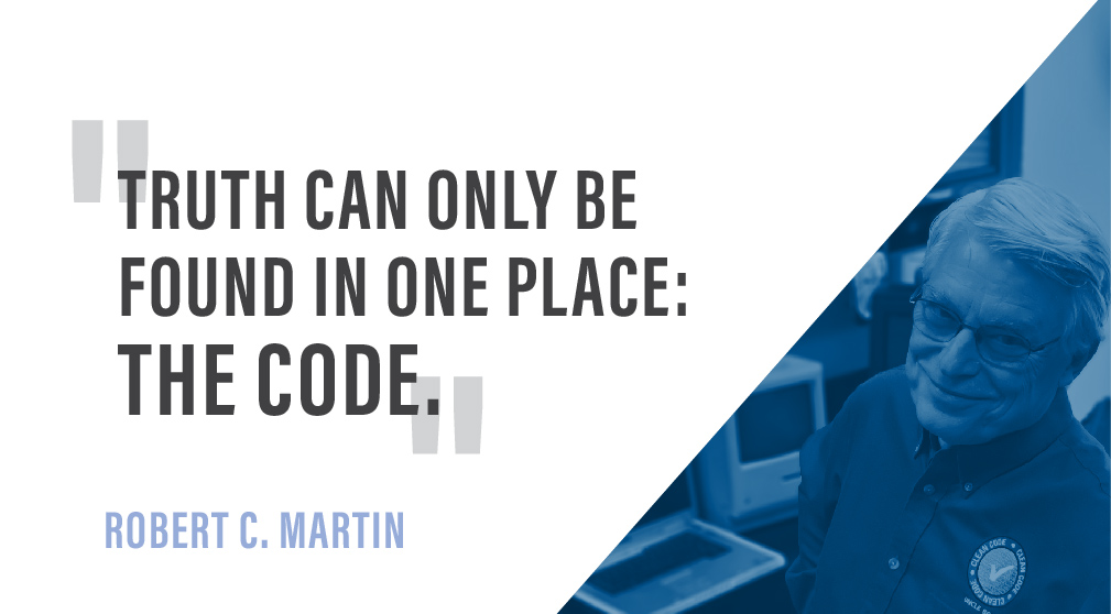LlcPandata's tweet image. "Truth can only be found in one place: the code."
— Robert C. Martin
#codingquotes #codingquote #coding #programming #python #learntocode #java #coderedlifestyle #livecoding #learncoding #codingblog #qoutescoding #codingkids #pythoncode #coders #artificialintelligence #quotes
