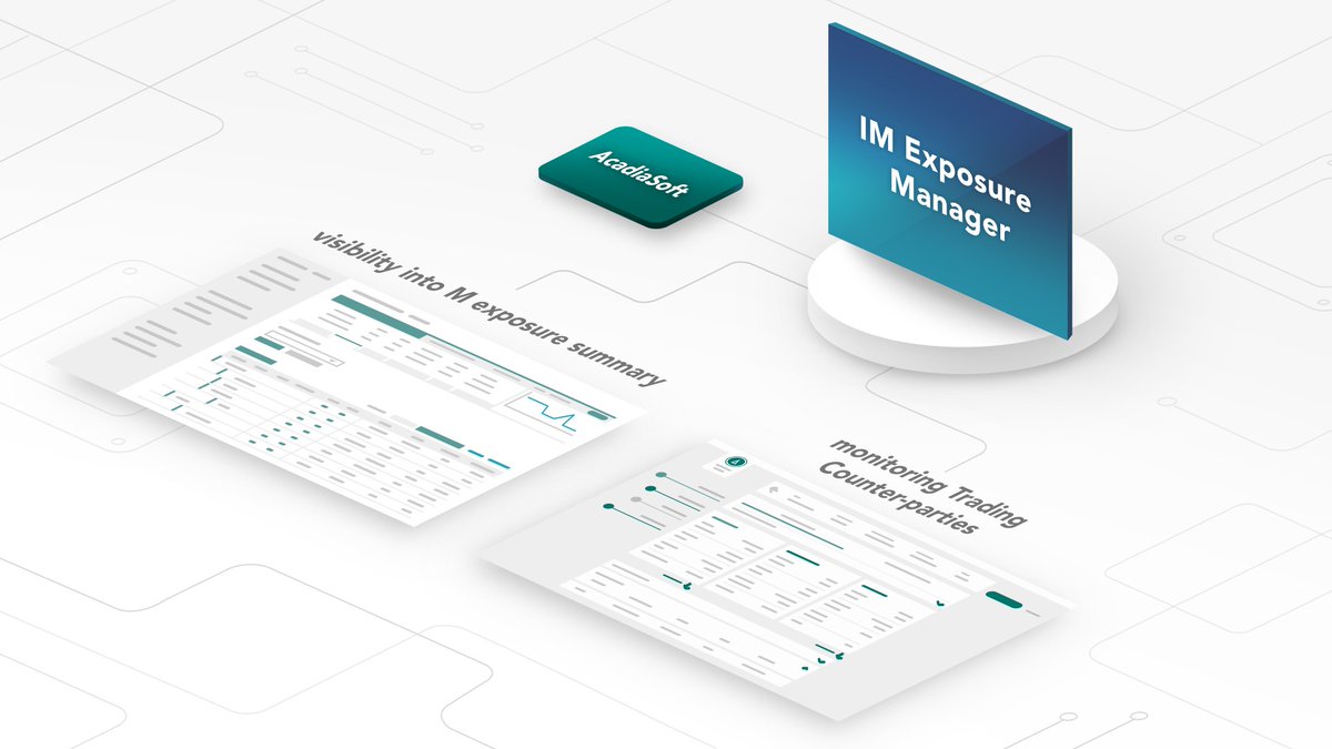 AcadiaSoft_'s tweet image. Are you ready for the #UnclearedMarginRules next year? Check out our UMR Collateral Suite: End-to-End UMR compliance packaged for cost effectiveness and ease of use. hubs.la/H0wB5pB0