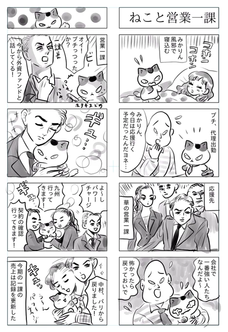 トラと陽子(ブチとみかりん)

ねこと企業戦士が出会う話 