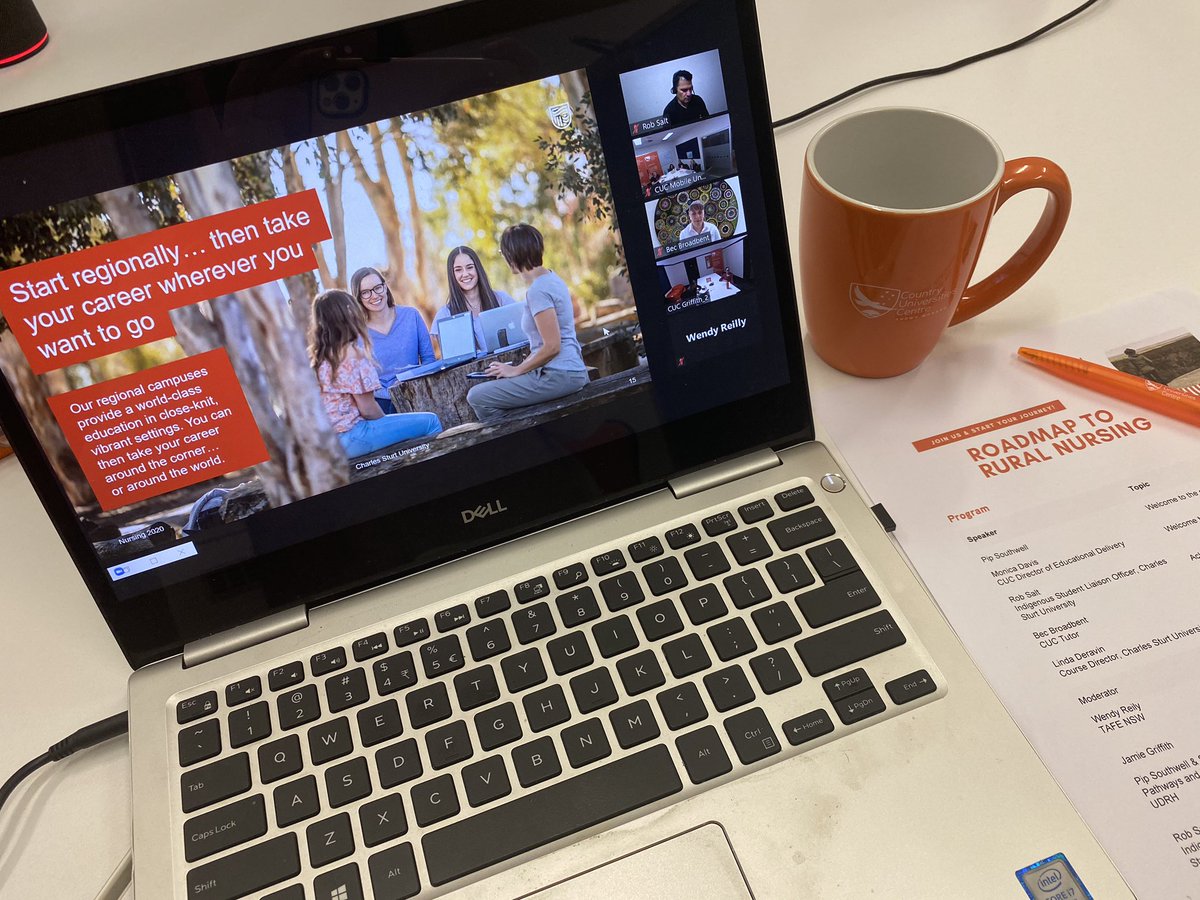 countryuc's tweet image. “Start your career regionally” - Dr Linda Deravin @StudyatCS #ruralnursing