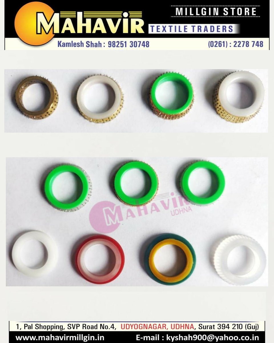 TextileMahavir's tweet photo. TEMPLE RINGS
#temples #loomparts
#textileparts #rapierparts
#waterjetparts
#mahavirmillgin
#mahavirtextiletraders https://t.co/bz8bK6qVm2
