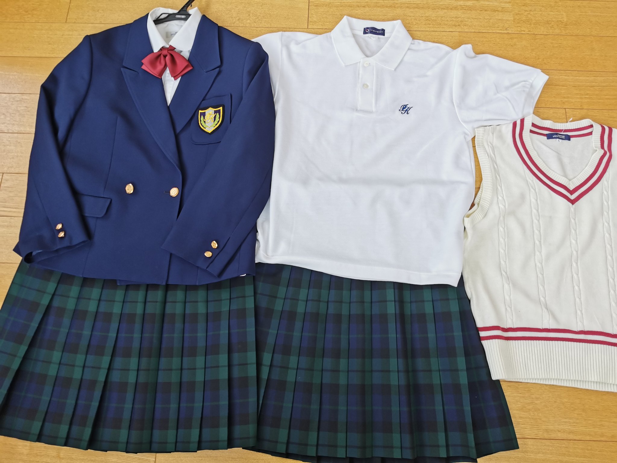 海星高校 制服上