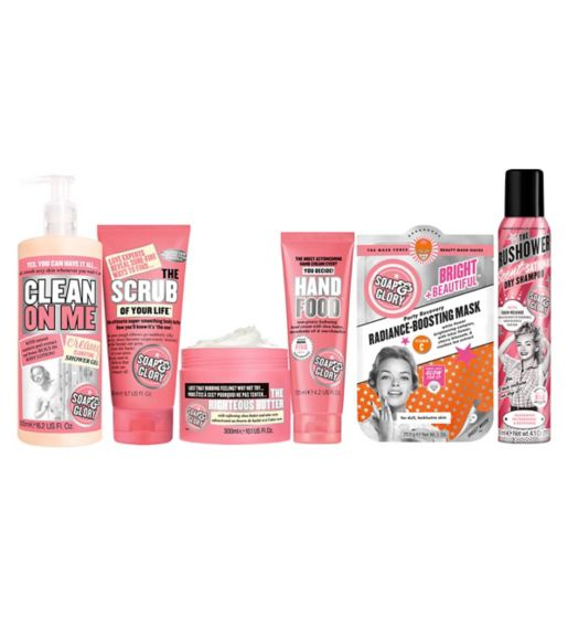 FreshDealsUK's tweet photo. #FOLLOW &amp;  #RETWEET  for a chance to #Win this @SoapandGlory gift set. For an EXTRA CHANCE to win join https://t.co/8CYwKwpbCx 
before the competition closes on Monday October 5th. 
All new members will be automatically added. Good luck! https://t.co/r2GZpwI67c