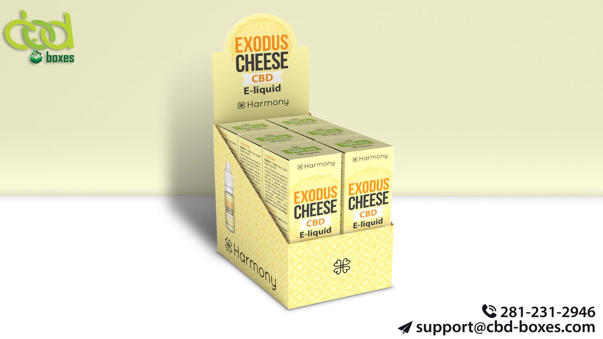 cbd_boxes's tweet image. We provide customized Display Boxes as per your requirements.
Order Now- bit.ly/2SoQHeR
Contact Us: (+1) 281-231-2946
#displaybox #displayboxpackaging #cbddisplaybox #cannabiscommunity #cbd #packaging #thc #cannabisindustry #box #custombox #cbddisplay #displaycustomboxes