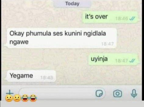 YE_RSA's tweet photo. Ask Pitso and Sundowns #HowLongShouldSexLast?

... Just until it's over 🤣 https://t.co/uE25myojtX