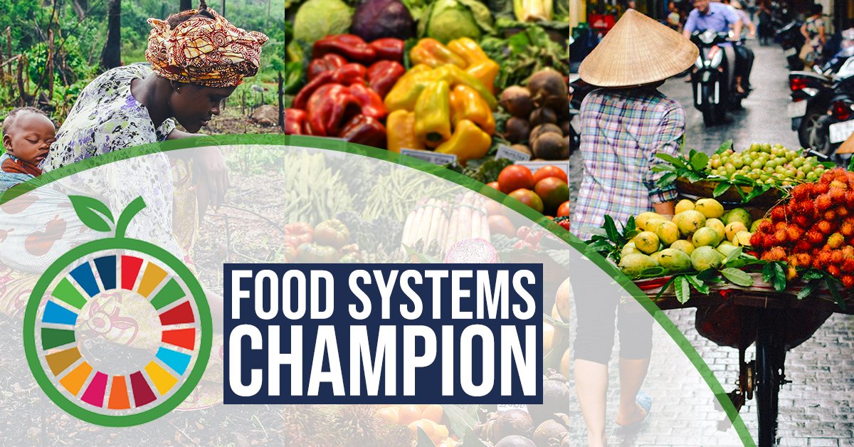 trinidad1949's tweet image. #FoodSystems transformation is possible – but not without action. Now is the time to put food systems on the global agenda to help advance all 17 of the @UN’s #GlobalGoals. I’m committed to help drive action towards achieving real, transformative change as a #FoodSystemsChampion