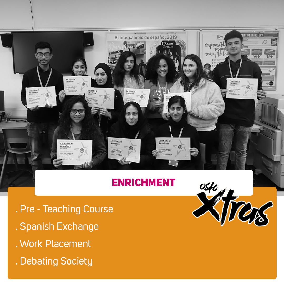 OSFC_Info's tweet photo. The second pathway we’re showcasing is Languages. This pathway can help you become a Teacher, Interpreter, Journalist, and even help start a career in Logistics, Distribution and Travel.

Explore our courses and Xtras on our website > https://t.co/wAGMBsJ62E

#WeAreOSFC https://t.co/ooqh4AHoLe