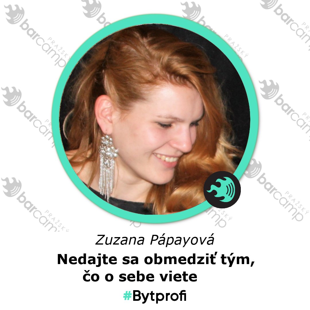 Nedajte sa obmedziť tým, čo o sebe viete!!!
Vypsaná přednáška od Zuzky Pápayové.
#prazskybarcamp #bytprofi #barcamp #prednasky #noborder #getstronger https://t.co/hUb73MHRd9