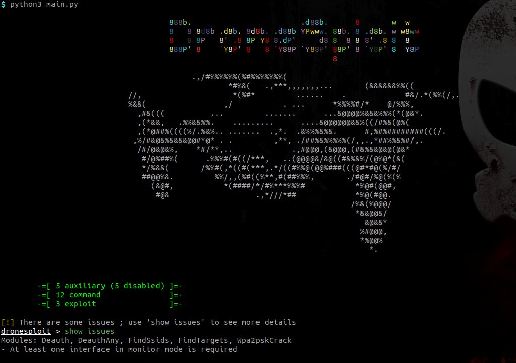 secur1ty1samyth's tweet image. Offensive Security Tool: DroneSploit

Drone pentesting framework console

by Alexandre D’Hondt and Yannick Pasquazzo. 

Read More:
blackhatethicalhacking.com/tools/dronespl…

#dronesploit #drones #dronehacking #attacks #offensivesecurity #dji #parrot #blackhateurope #blackhatethicalhacking