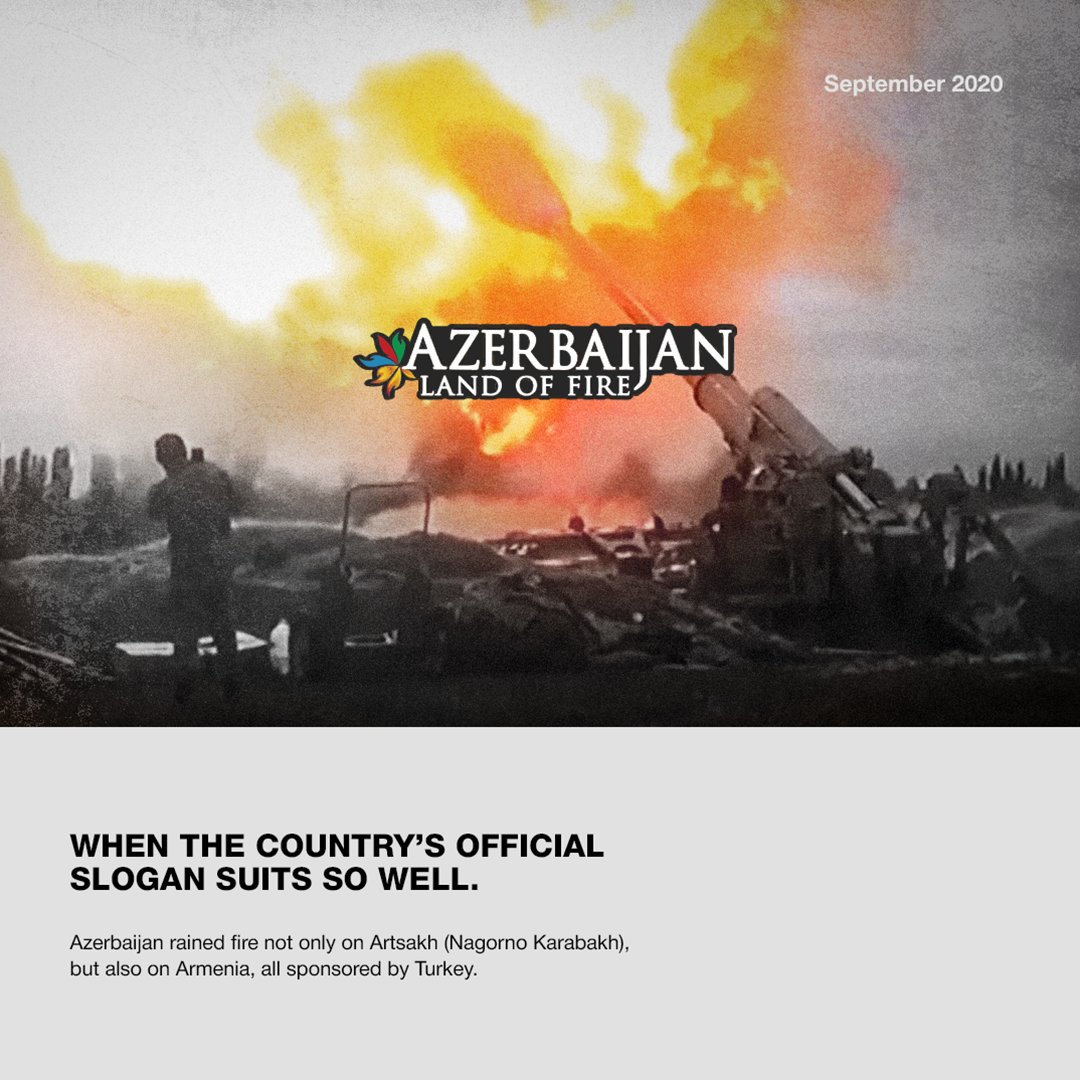 tikollozo's tweet photo. When the country’s official slogan suits so well.

#AzerbaijaniAggression
#NKpeace
#ArtsakhStrong
#WarInKarabakh
#StopAliyev
#Karabakh
#Artsakh
#Armenia
#StopAzerbaijaniAggression
#Azerbaycan
#LandOfFire
#WeWillWin
#ՀԱՂԹՈՒՄԵՆՔ
#ՀԱՂԹԵԼՈՒԵՆՔ
#StandUp4HumanRights 
#StopErdogan https://t.co/rQMJ4KohJA