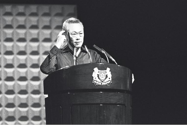 “We allow American journalists in Singapore in order to report Singapore to their fellow countrymen…But we cannot allow them to assume a role in Singapore that the American media play in America, that is, that of invigilator, adversary and inquisitor of the administration.” -LKY