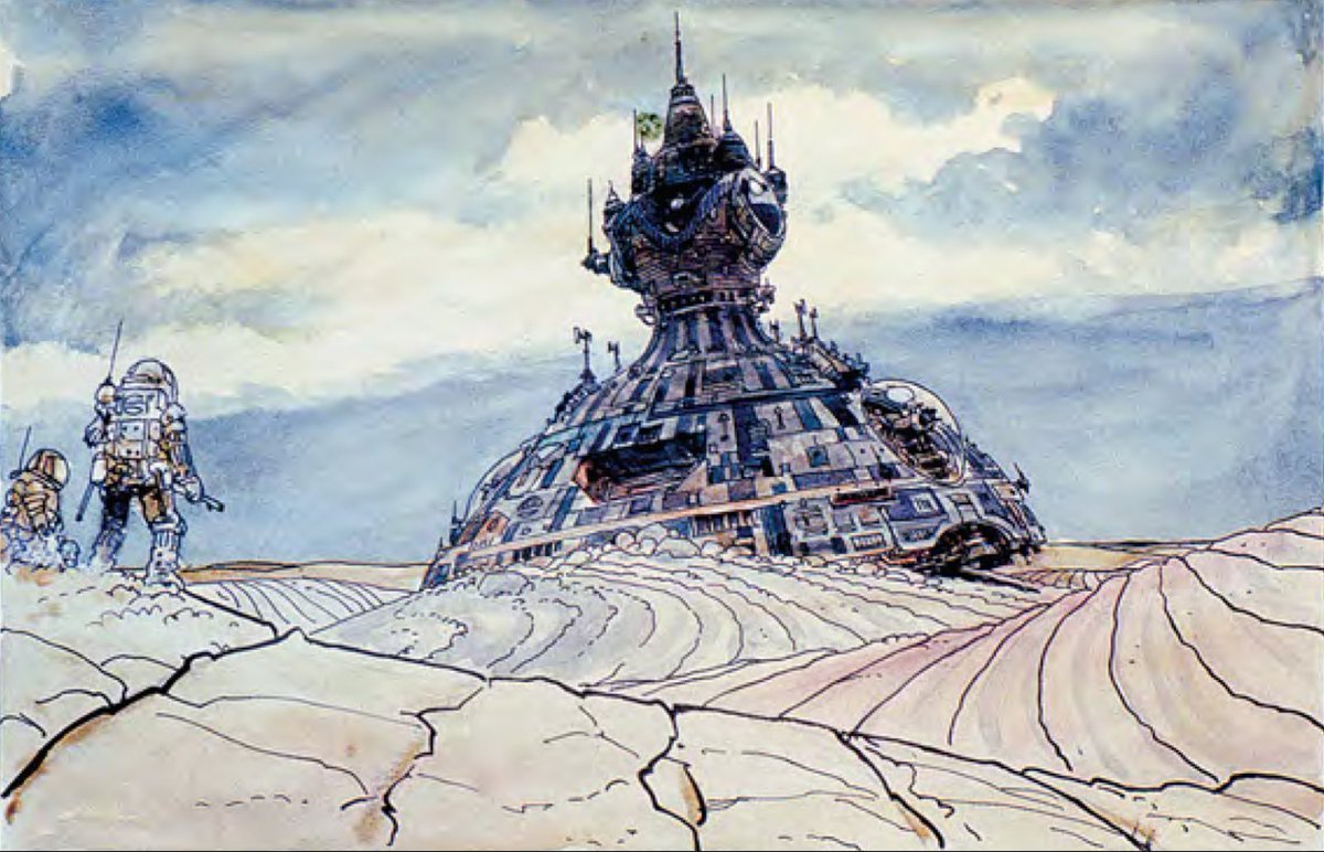 Discover a collection of Alien Early Concept Art by Moebius - https://t.co/neGfR6xLr5 