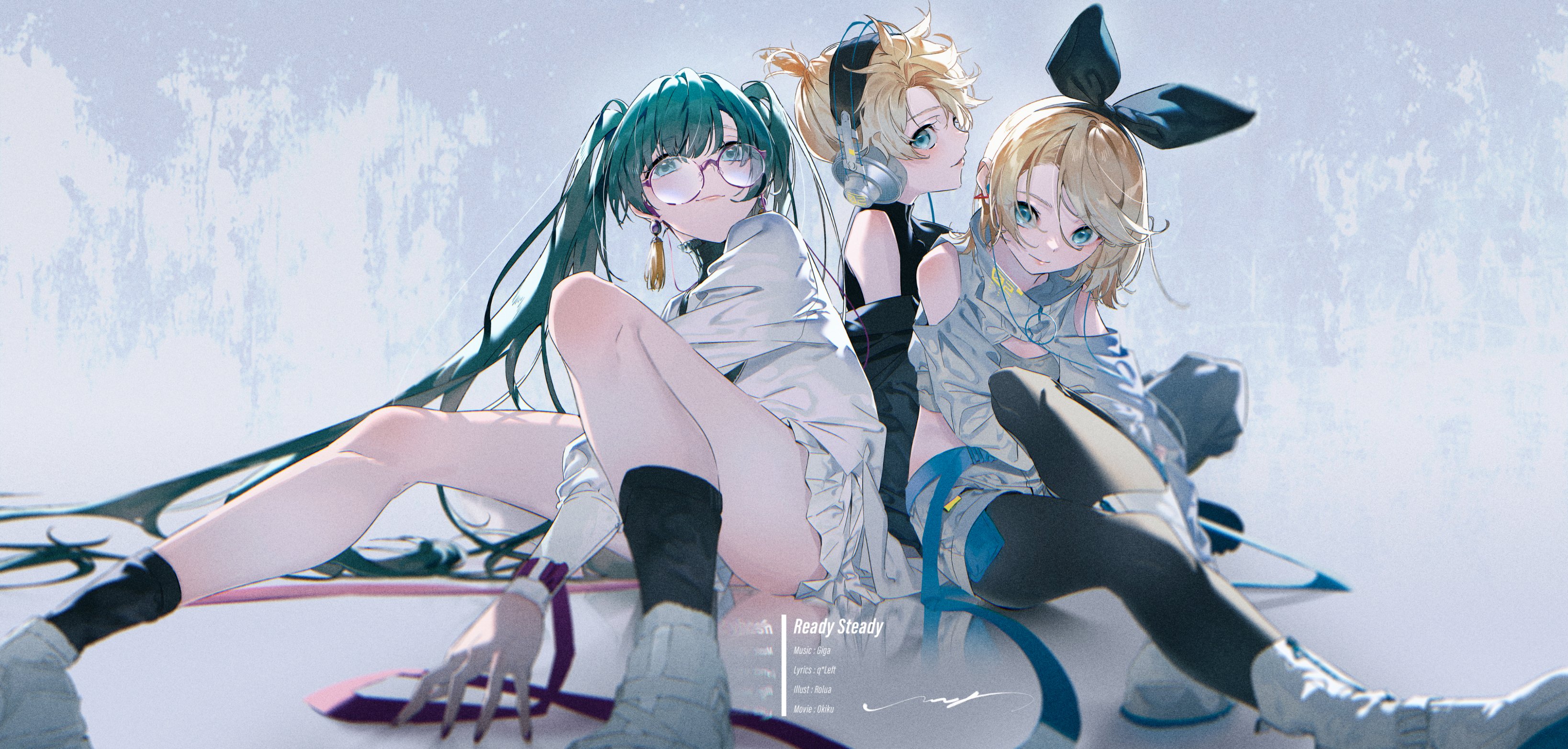 ろるあ 𝙍𝙤𝙡𝙪𝙖 本日公開のgigaさん楽曲 Ready Steady Mvイラストを描かせていただきました T Co Qol5kyr0tp T Co Injgax78ix Twitter