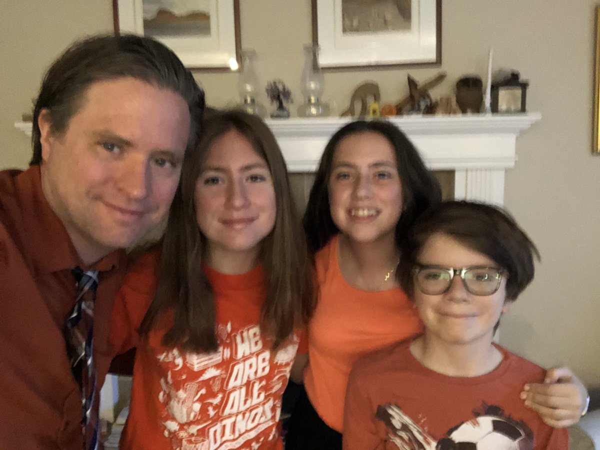 Everyone is the family is committed to #OrangeShirtDay