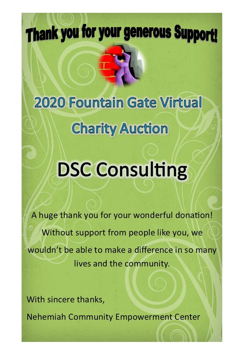 Jldepee's tweet image. DCS Consulting
fountaingate.givesmart.com