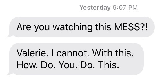 I had lots of texts last night from friends around the country watching the first #PresidentialDebate2020. My favorites? These from <a href="/_Barbara_Prince/">Dr. Barbara F. Prince</a>
