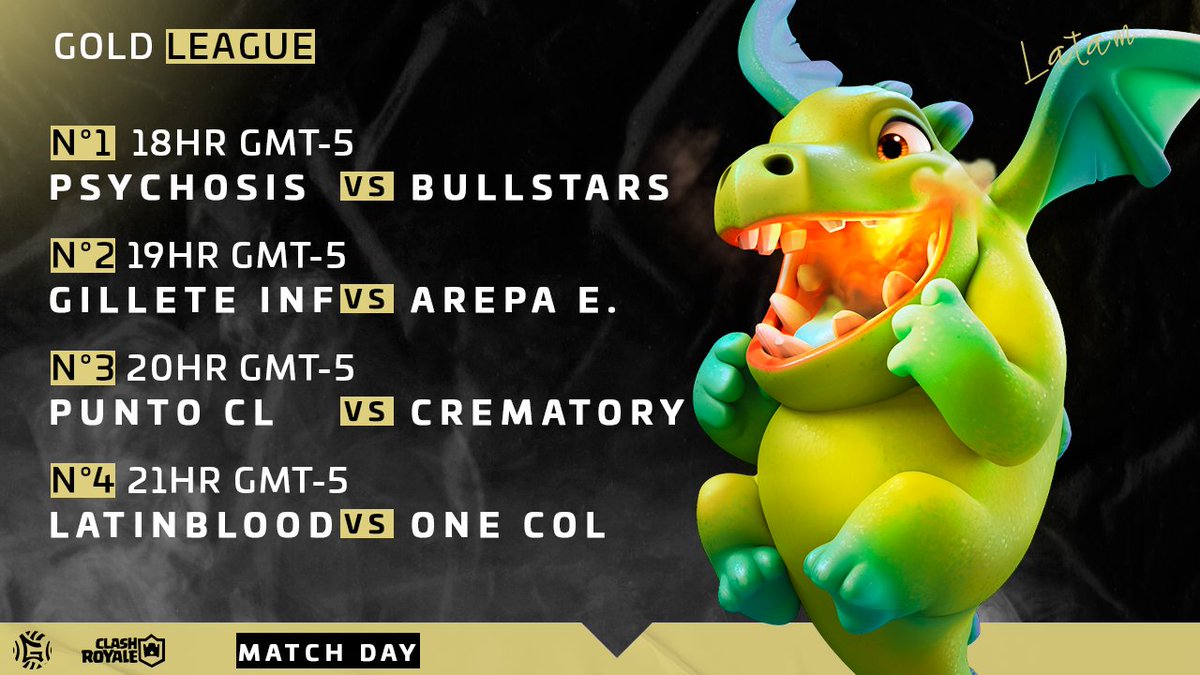 #CR | M A T C H ' S    D A Y

1era Jornada x 🇨🇱🇨🇴

#GOLD #LATAM