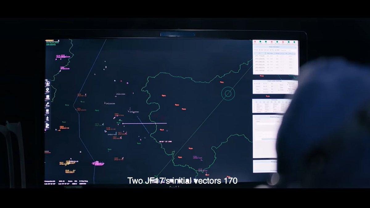 Most of you guys would know that this PAF propaganda movie called Sher Dil was released in 2019. I found out something interesting. Apparently PAF & ISPR "Ghazis" were too lazy to vet out some confidential information in this scene which you can see in their YouTube video.