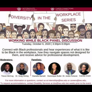The 1st Annual Working While Black workshop is happening! Join Dr. Greg Shirley and Trevor Mccray, M.A as they co-facilitate this awesome discussion with amazing panelists! #diversity #DiversityandInclusion #inclusion #womenleaders #leadership #boldlygo