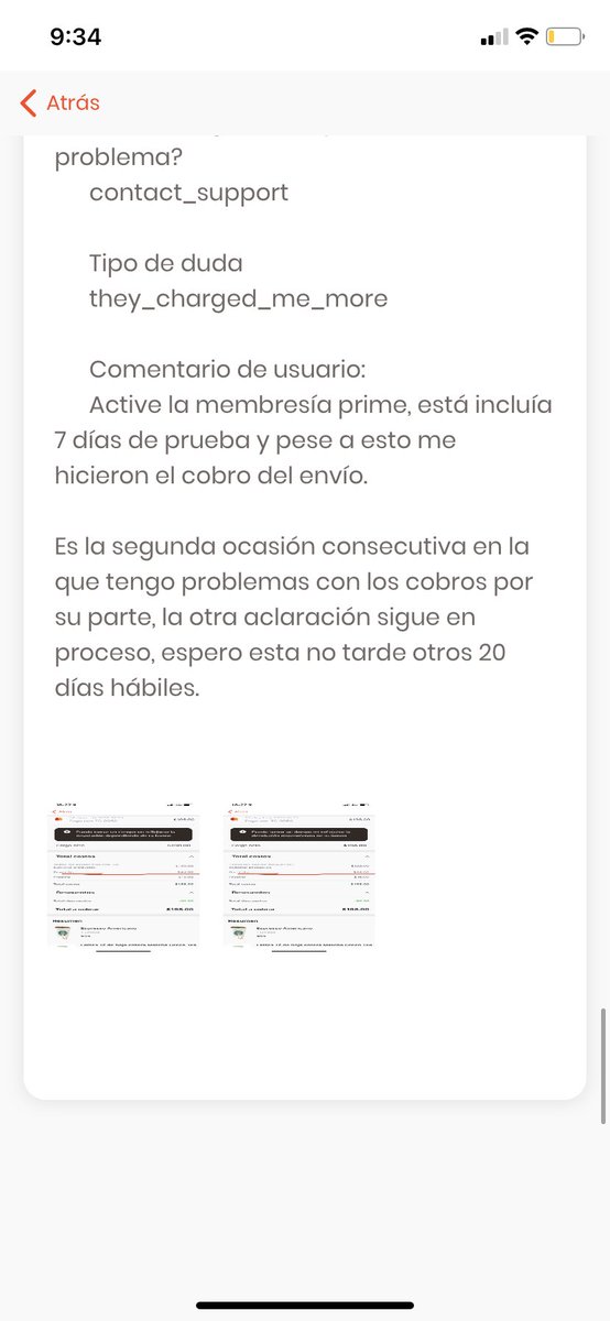 ToneOrtega_'s tweet photo. @RappiMexico Y el segundo reporte fue con fecha 24 de julio. En esta ocasión no se realizó el descuento de “envío gratis” que ofrece la membresía RappiPrime. https://t.co/yZUM5x2IBL