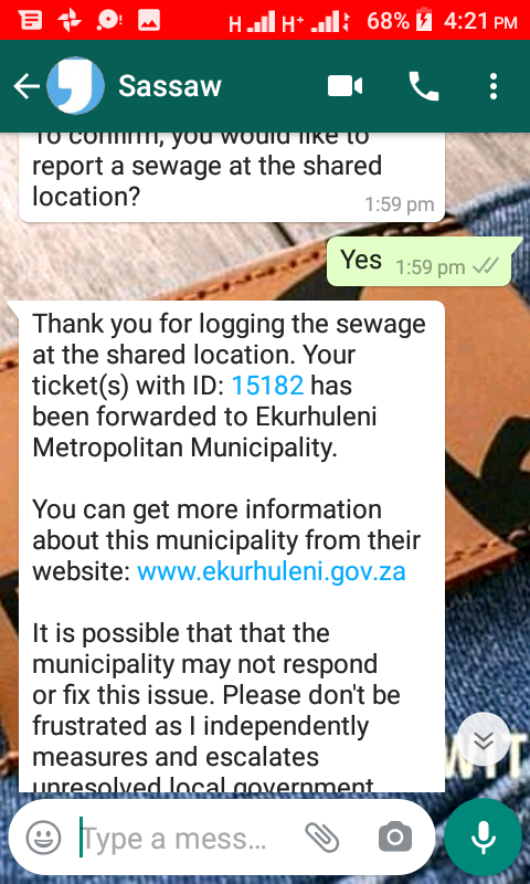 STchizz's tweet photo. @City_Ekurhuleni how long must we wait for the city to come resolve the matter as reported? Oh we must lay complains first for us to be taken serious? https://t.co/vup88pXvwm