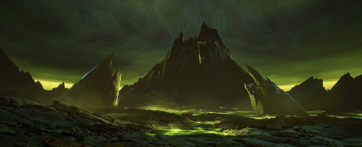 Mike Marra shares his interpretation of Shadowmoon Valley from World of Warcraft: The Burning Crusade. Made using Megascans in Unreal Engine. 🖤

artstation.com/artwork/68BVNr

#quixel #megascans #unrealengine
