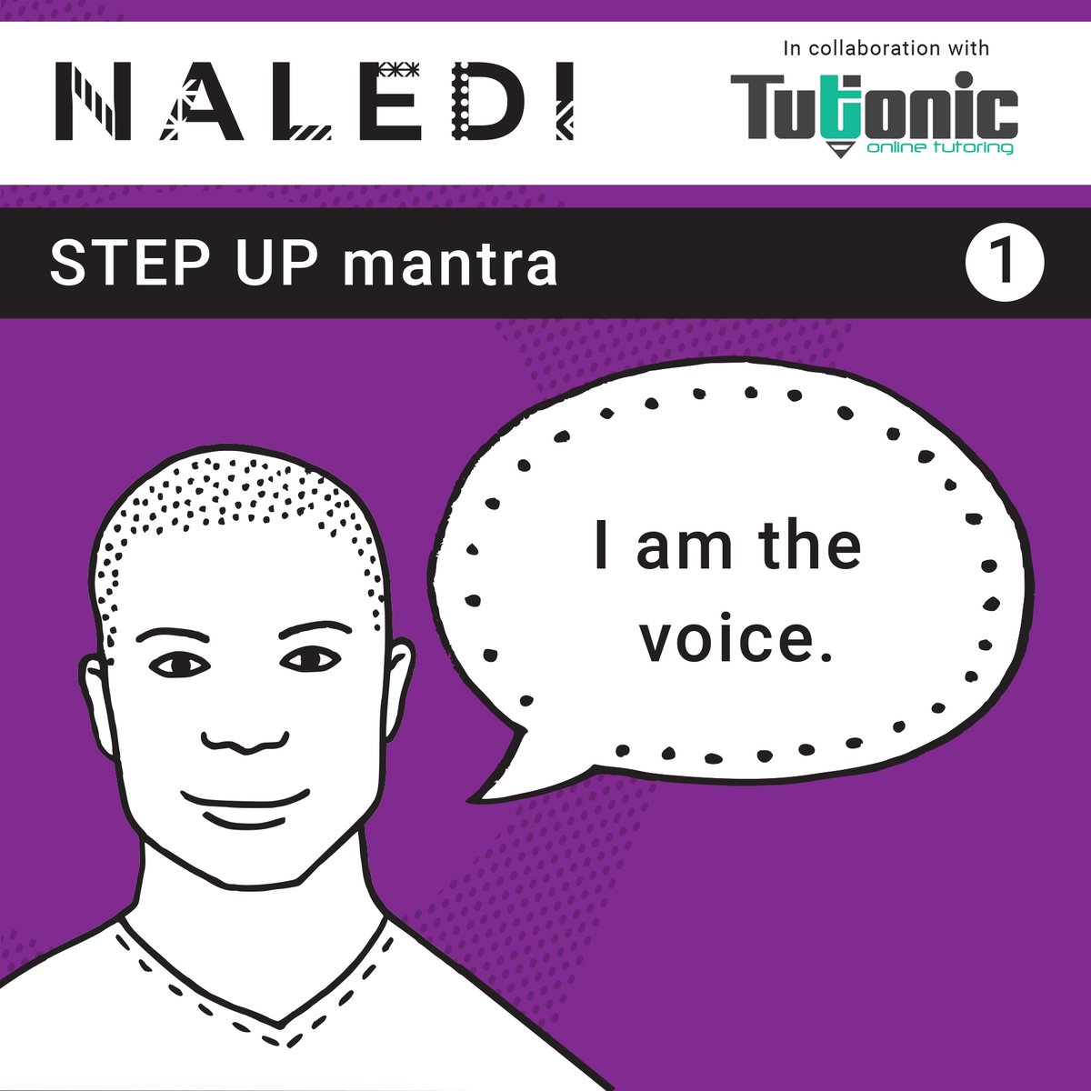 Naledi_Shine's tweet photo. Without bringing your voice, without expressing yourself openly - there is no chance of you stepping up into your great potential. The STEP UP workshop happens on Saturday 3rd Oct. #bethevoiceandshine @zibuza_net @Haz_Marriott @TheeHandyken @SNobubele @wilson_mangwane https://t.co/6GRgsA9L7k