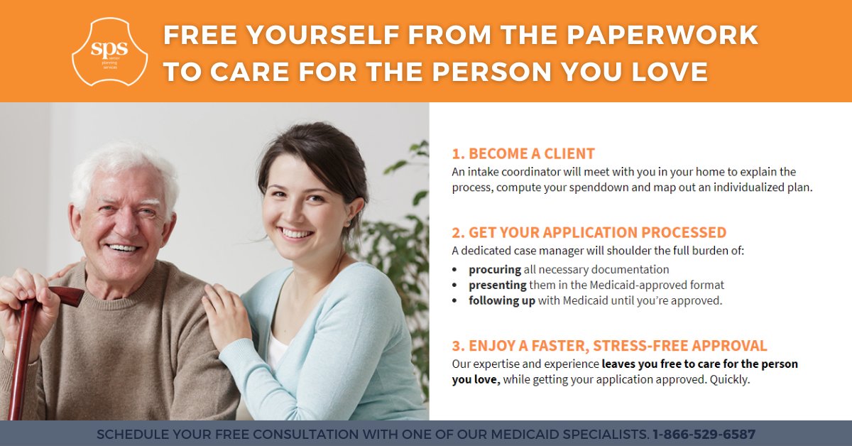Senior_Planning's tweet photo. 👉 Receive a free consultation with one of our #Medicaid Specialists
👉 Discuss your individualized plan
👉 Receive a dedicated Case Manger who will take care of gathering and submitting ALL documentation needed
✔ Get approved. Faster
Let's get started: 1-866-529-6587 https://t.co/diQ6iGofs9