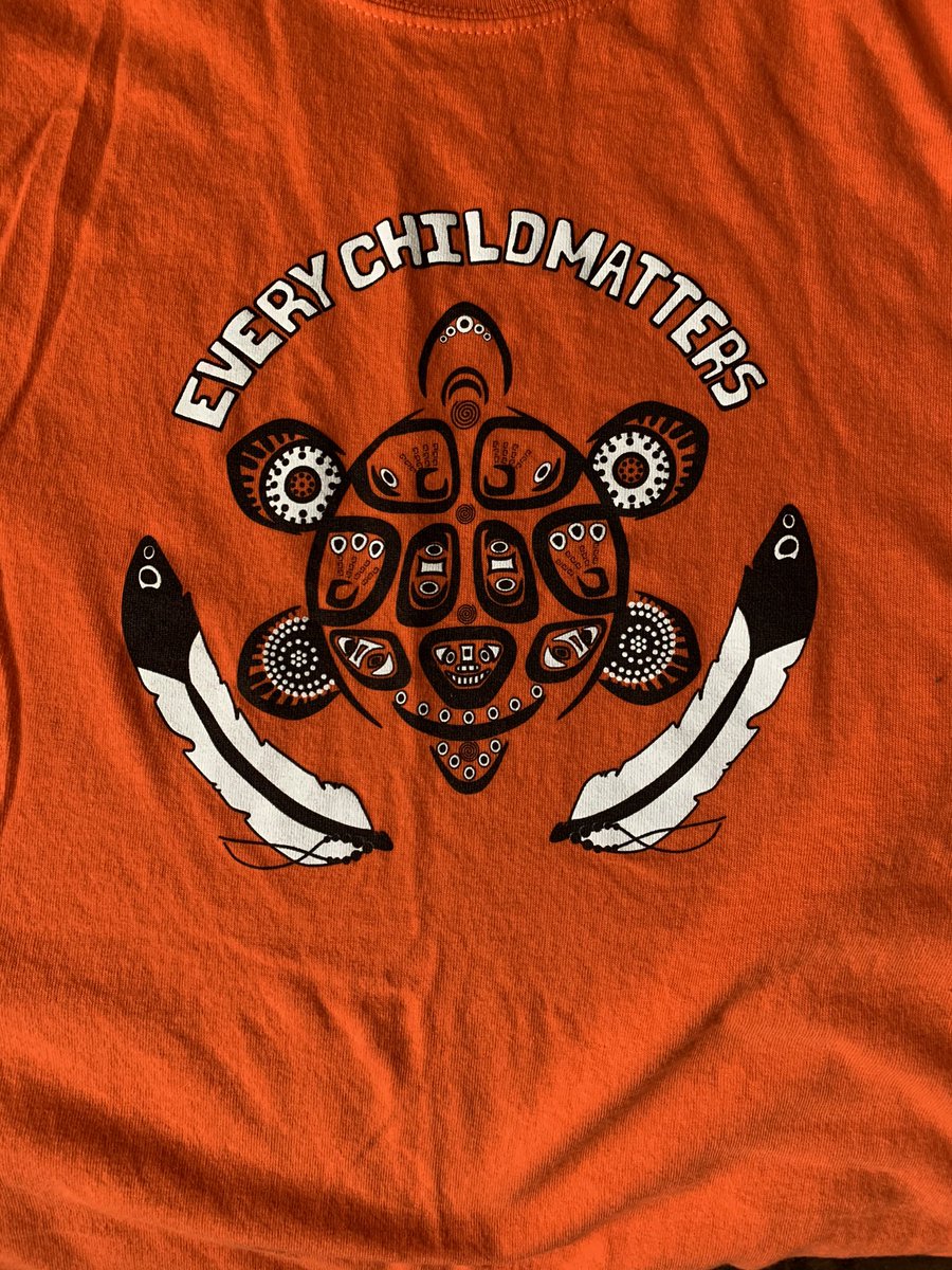 Every Child Matters. Today we promote awareness of residential schools, and honour the survivors and their families. I will be sharing one of my favourite FNMI books by Cree author, David A. Robertson, with my classes. @SunnyBulldogs <a href="/LakeSimcoePS/">Lake Simcoe PS</a> <a href="/JJrhenderson/">Jennifer Henderson</a>