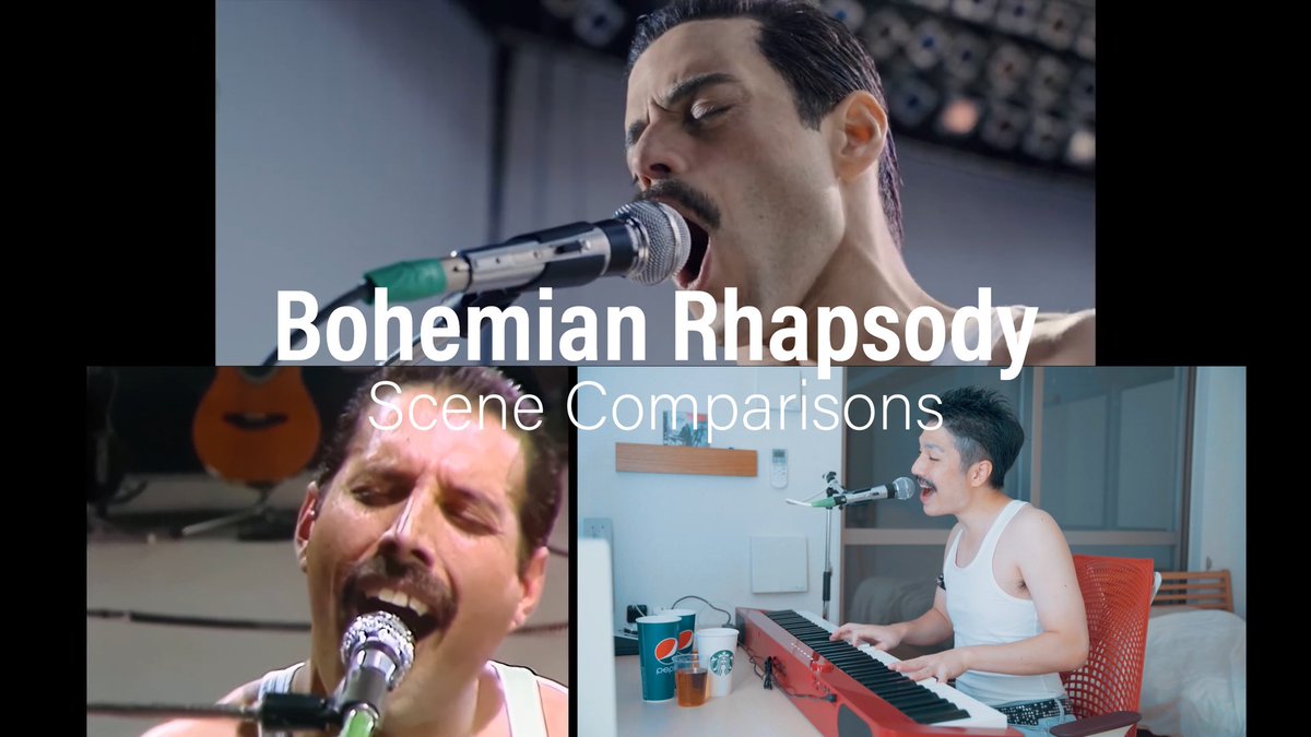 hirotommd's tweet photo. 自宅でLive AIDしてみました。

https://t.co/AR12rODEiv

#BohemianRhapsody #ボヘミアン・ラプソディ #LiveAID #Queen #FreddieMercury https://t.co/JhFafSZoBy