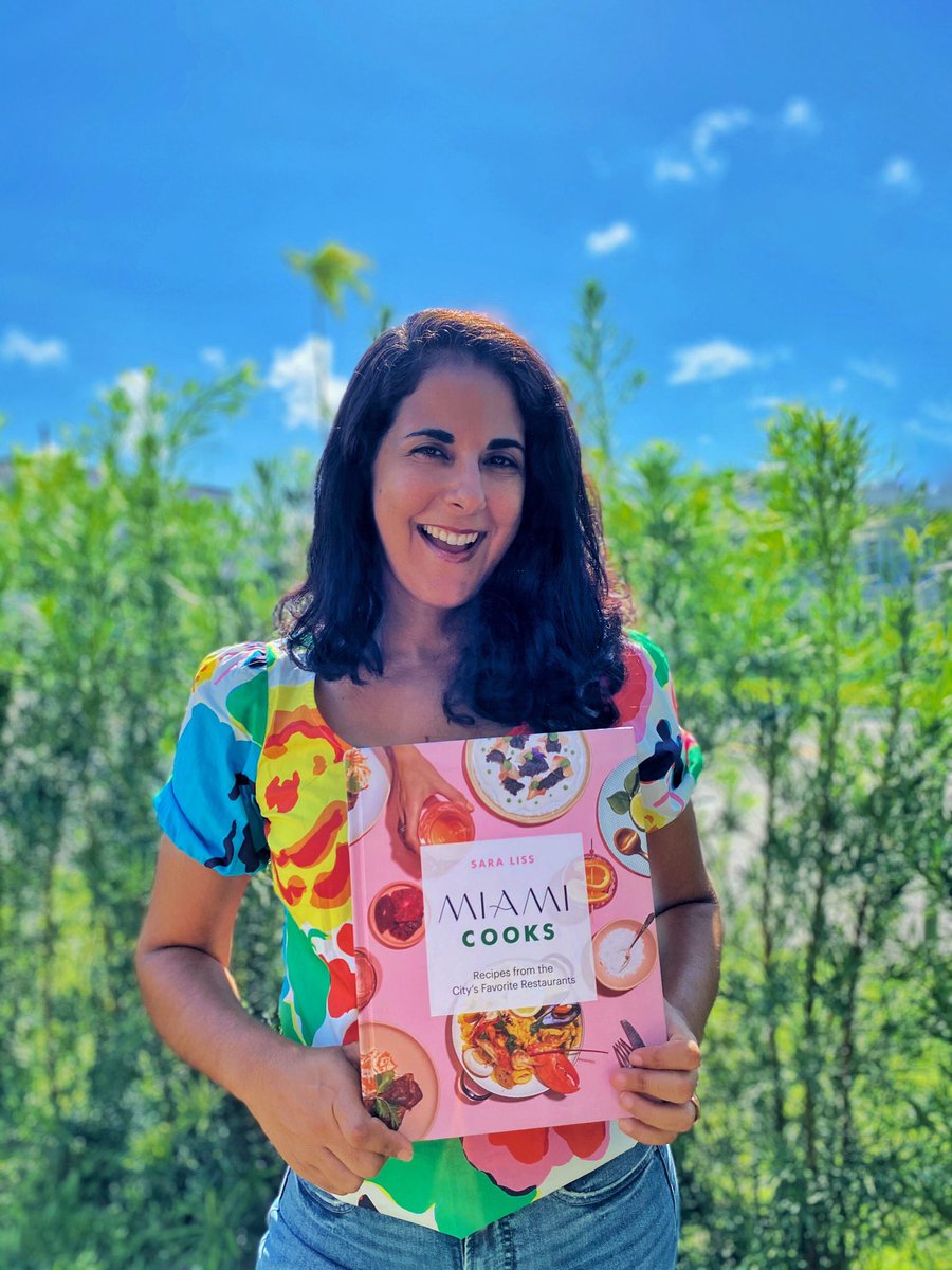 mmtakemiami's tweet photo. We’re so proud of our #foodiefriend, @SLissMia, who has launched her first cookbook. 📖 We’d say that qualifies her as a #MiamiTastemaker, wouldn’t you? 🦩🌴☀️ Check out our interview today & then head to @dish_miami for deeper dive into #MiamiCooks! #mmtm https://t.co/GJqih006CB https://t.co/KT1KkOxs5Z