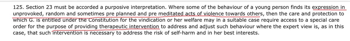 G commits unprovoked, random attacks in others but they are also premeditated acts of violence,