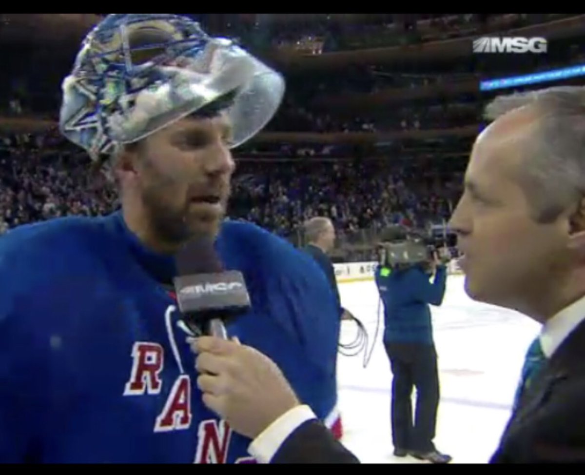 jaygeemsg's tweet photo. So many superlatives will be spoken &amp; written about @HLundqvist30 today, so I will only add these:
Thank you for 15 years of being an elite-class goaltender &amp; first-class person. In three decades in my business, I‘ve rarely encountered a more cooperative, respectful athlete. -30- https://t.co/xaxqhQOd8j