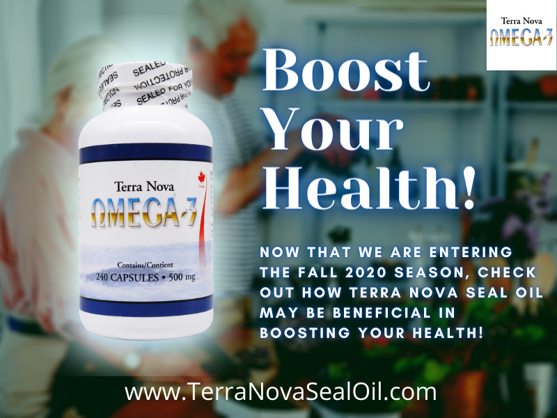 Now that we are in the Fall season, check out our supplements to give yourself a boost of health benefits! Go to TerraNovaSealOil.com