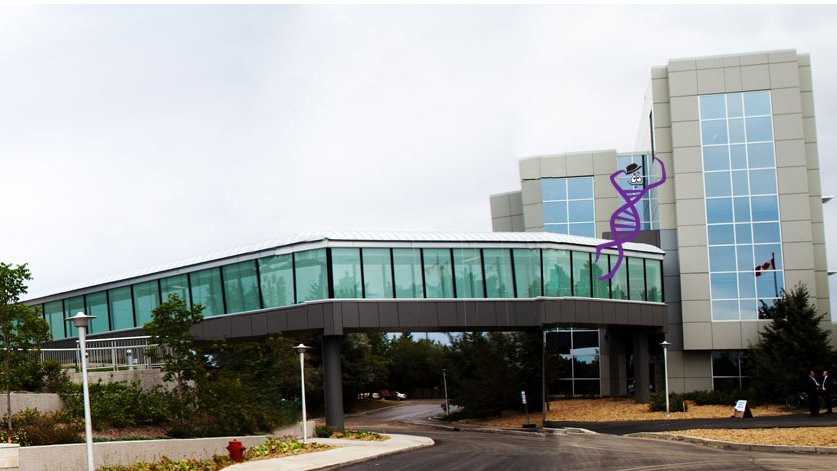 Our friend Felix is in town for Global Biotech Week. 
Can you spot him <a href="/VIDOInterVac/">VIDO</a>? 
Send a screen capture to agwest@agwest.sk.ca and be entered to win a gift card or a cool science t-shirt!
#GBW2020 #FindFelix