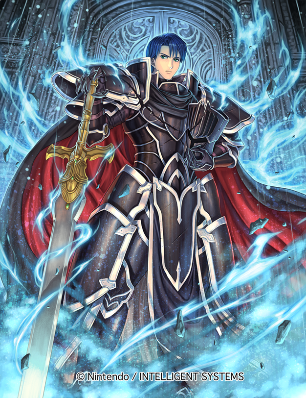ファイアーエムブレム サイファ】サイン付)神装の魔将 漆黒の