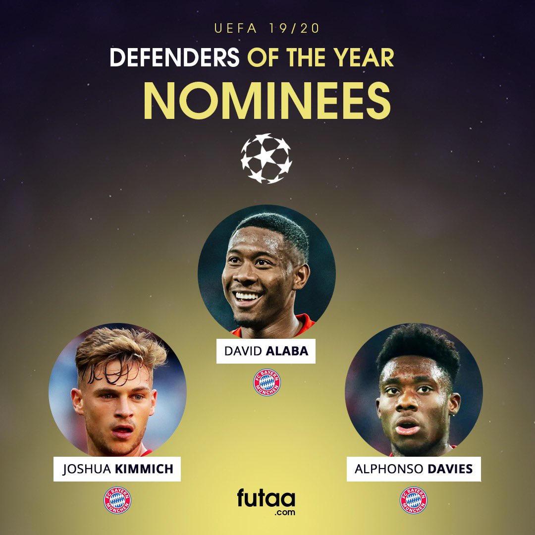 Futaacom's tweet photo. ๐ช The best in the business. @UEFAcom will name its players of the year tomorrow at the live Champions League draw in Switzerland tomorrow. #uefa #elite #futaa #thebeautifulgame https://t.co/J27nigDLwQ