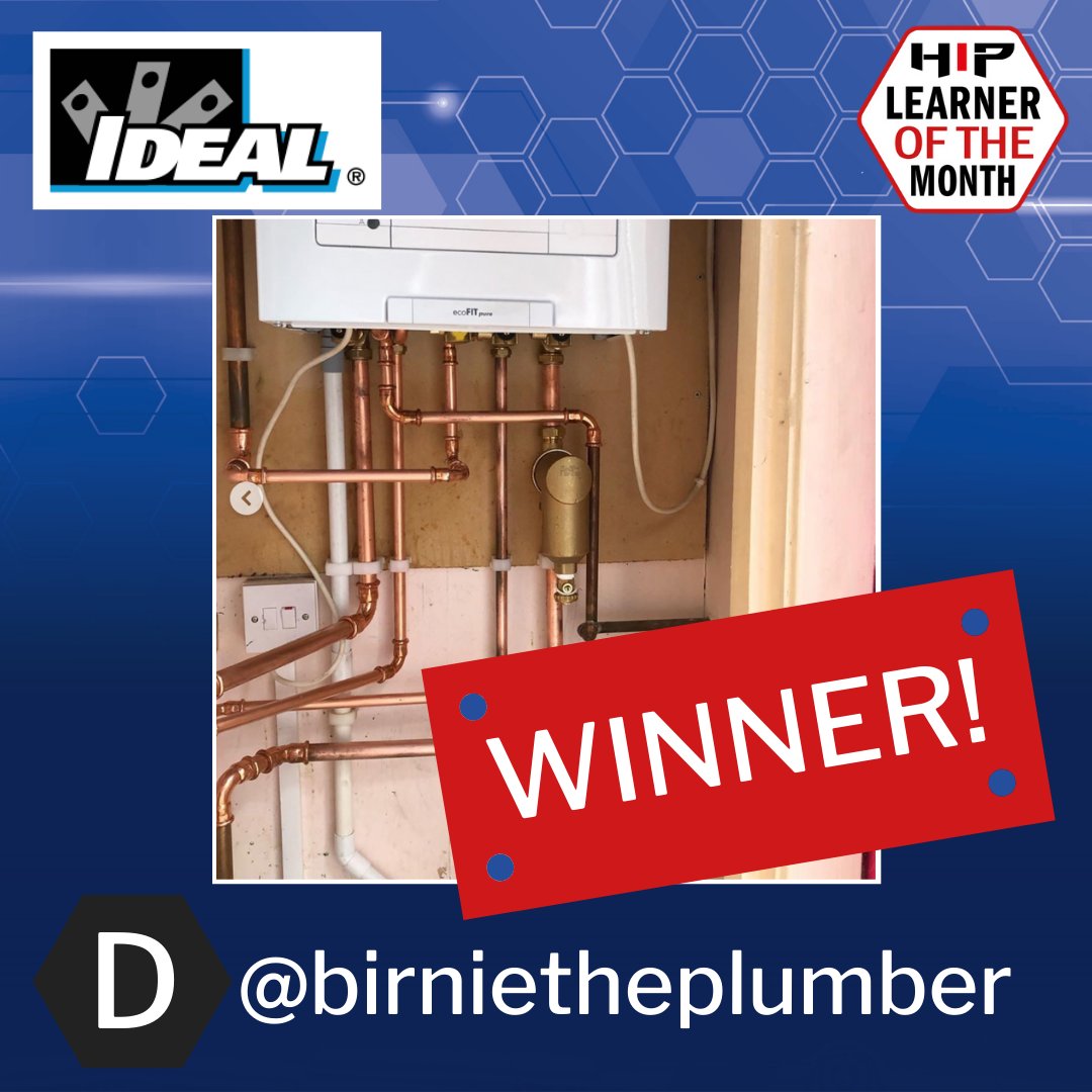 HIPMagazine's tweet photo. All the votes have been checked and counted, and we can reveal that birnietheplumber is the HIP Learner of the Month for September! ๐
As well as winning the @ideal_emea prize, Birnie will also feature in our Hall of Fame and in our next magazine โญโ
#HIPLOTM https://t.co/ax85u9ssWe