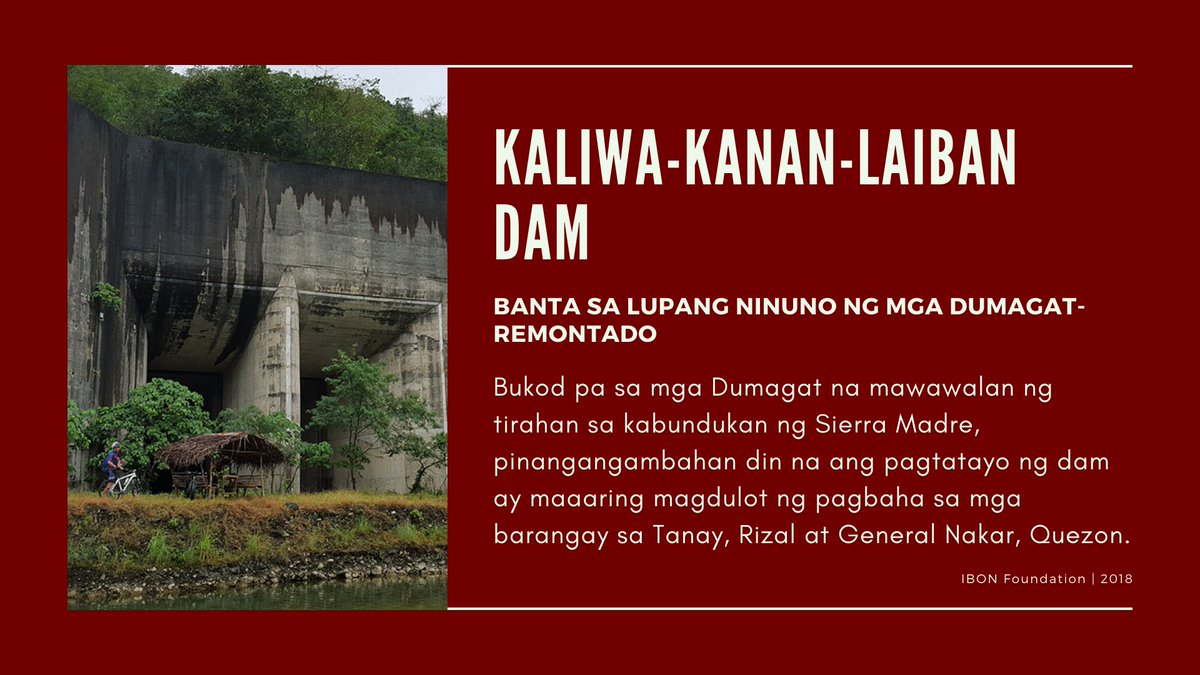 katribu_natl's tweet photo. DAM-BUHALANG PERWISYO SA MGA ILOG

#LetOurRiversFlow
#NoToDams
#NoToDevelopmentAggression https://t.co/DIM2AM84B1