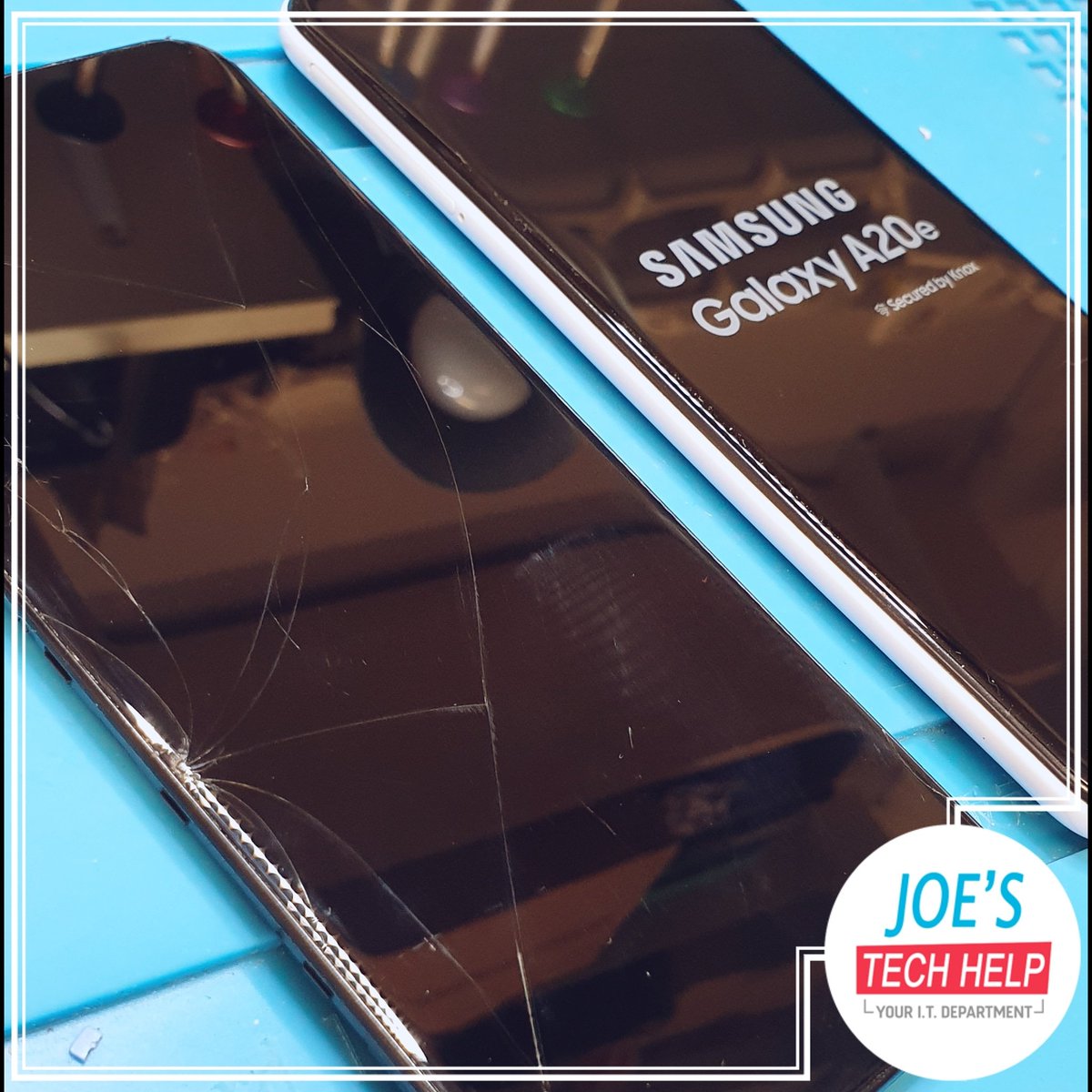 JoesTechHelp's tweet image. A screen replacement on a Samsung Galaxy A20e.

As always, genuine Samsung parts and done right to bring it back good as new.

#samsun #galaxy #a20e #screenreplacement #fixedbyjoe #donegal #glenties