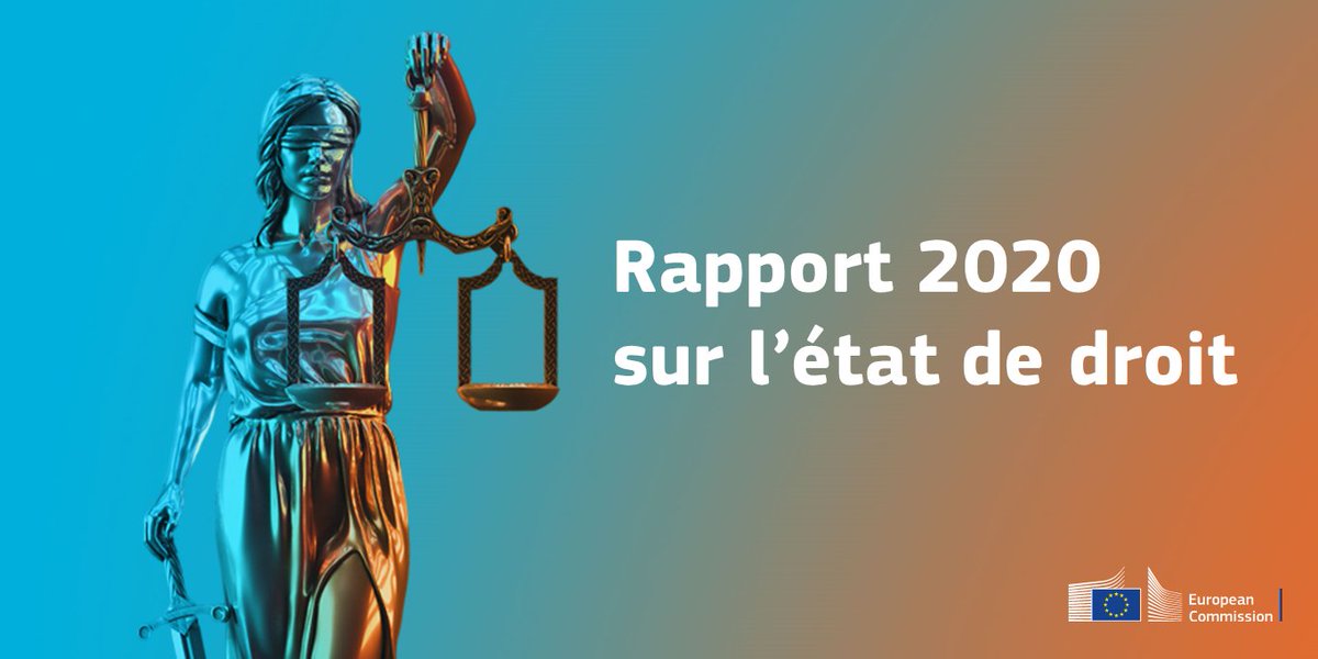 UEFrance's tweet photo. ⚖️ L'état de droit est l'un des fondements de nos démocraties.

Nous publions aujourd'hui le 1er rapport annuel sur l'état de droit en Europe 🇪🇺

Malgré des normes élevées dans de nombreux pays, des défis de taille doivent encore être relevés → https://t.co/MmIZCM9107 #RuleOfLaw https://t.co/1HXe1CcWpk