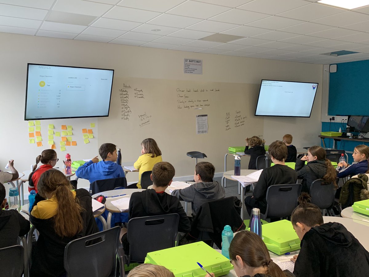 St Bartโs ๐ (@stbartsrwb) on Twitter photo The screen on the left is displaying the metrics from the Learnometer. The children are now investigating the best oxygen-giving, pollutant-removing plant to enhance the 02 levels in the room. <a href="/stephenheppell/">prof stephen heppell</a> <a href="/learnometer/">Gratnells Learnometer</a> #soar #stbartsway The screen on the left is displaying the metrics from the Learnometer. The children are now investigating the best oxygen-giving, pollutant-removing plant to enhance the 02 levels in the room. <a href="/stephenheppell/">prof stephen heppell</a> <a href="/learnometer/">Gratnells Learnometer</a> #soar #stbartsway