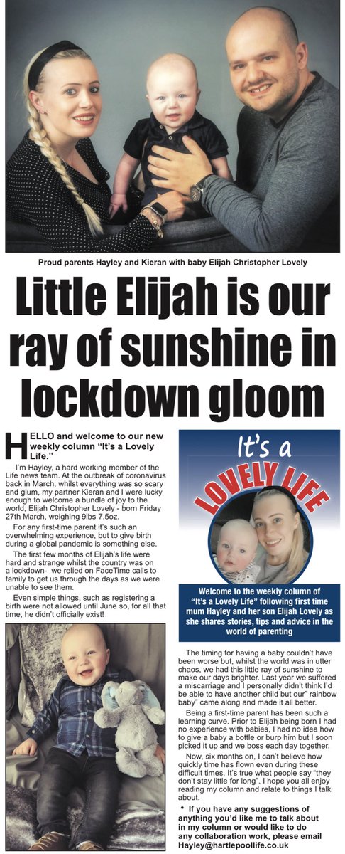 Launched my new column in <a href="/Hartlepool_Life/">Hartlepool Life</a> today and tomorrow it appears in <a href="/EastDurhamLife/">East Durham Life</a> and <a href="/StockBillLife/">Stockton & Billingham Life</a> hope you all enjoy reading it