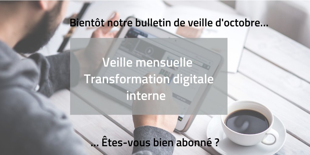 Arctus_Conseil's tweet photo. Que diriez-vous de recevoir l'essentiel de l'actualité sur la #transfonum interne une fois par mois ? Il est encore temps de nous rejoindre pour l'édition d'octobre prévue dans quelques jours 👉 https://t.co/lH69dbMpIP 
#actus #futurofwork #EnqueteFlash https://t.co/d1Lf9lj6jS