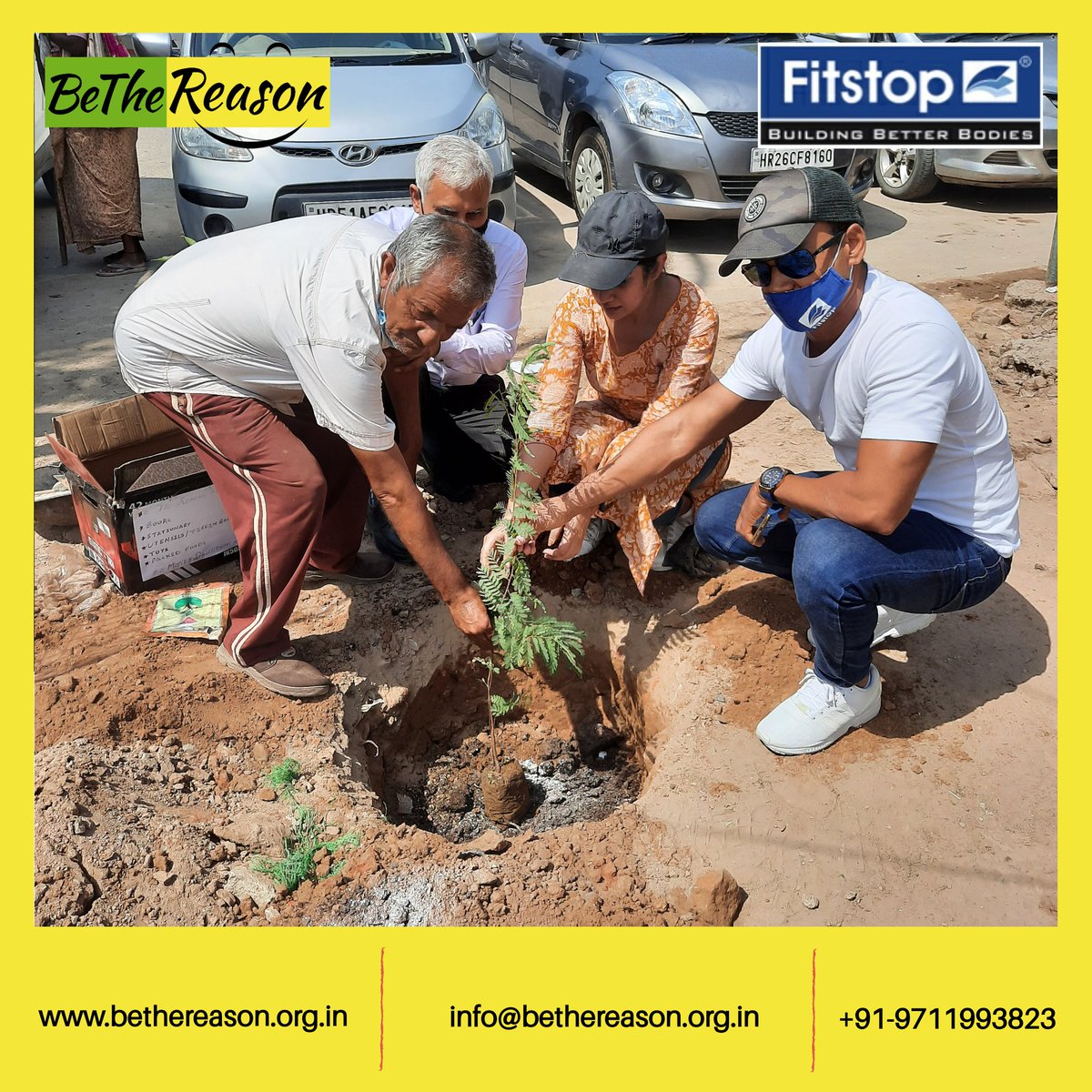 BREATHE FRESH DRIVE

In association with @fitstopgyms in Sector 21c Market, Faridabad on 30th September 2020.

#BeTheReason
#BeTheReasonFoundation

#environment #fruittrees #surroundings #cleanandgreen #green #greenery #freshair #pure #naturelovers #greensurroundings