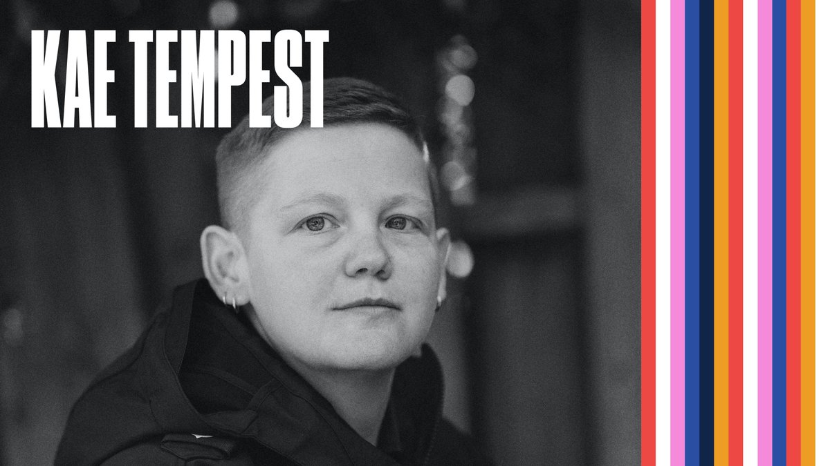 Discussing  #OnCreativity, a call to arms, a plea for greater empathy, a rally cry of hope, and their first work of non-fiction, the multi-talented KAE TEMPEST talks to Max Porter. Sat 24 Oct, 8pm. Tkts are Free or Pay What You Can £6 / £12 / £20  https://www.eventbrite.co.uk/e/122660772673 